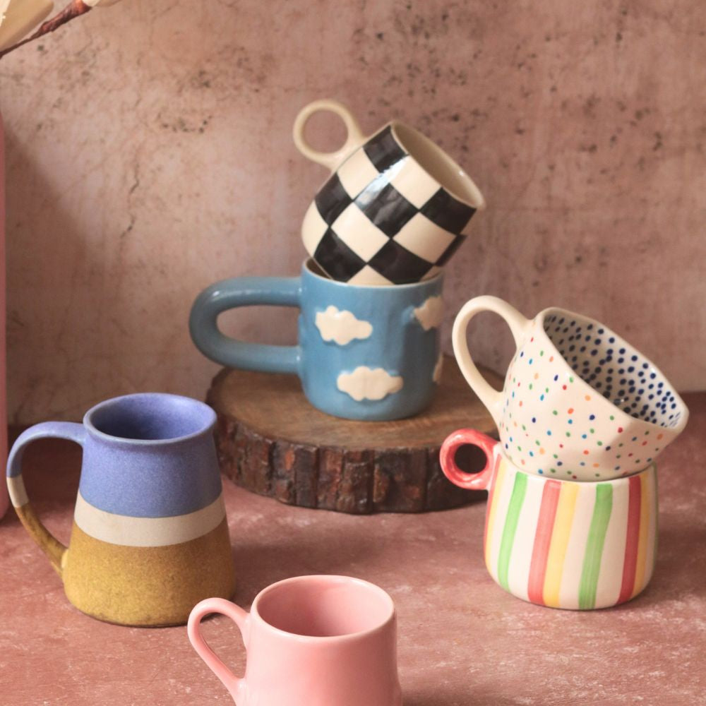 Set of 6 for the price of 5 (Hot Selling Mugs) made by ceramic