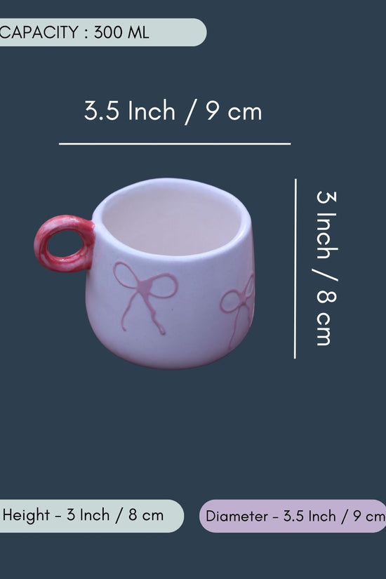 Girlie Bow Mug in a Gift Box