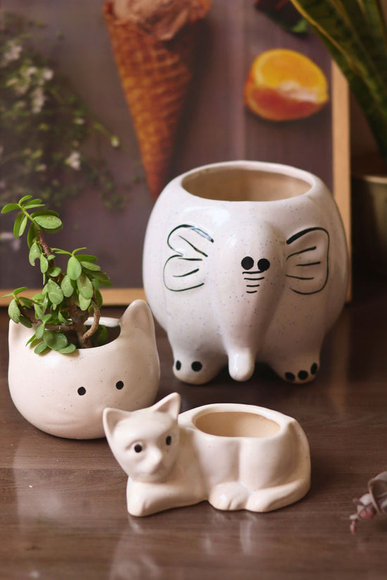 Handmade Planters set of 3 combo