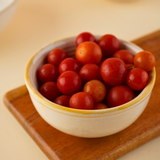 pearl white swirl curry bowl with ceramic material