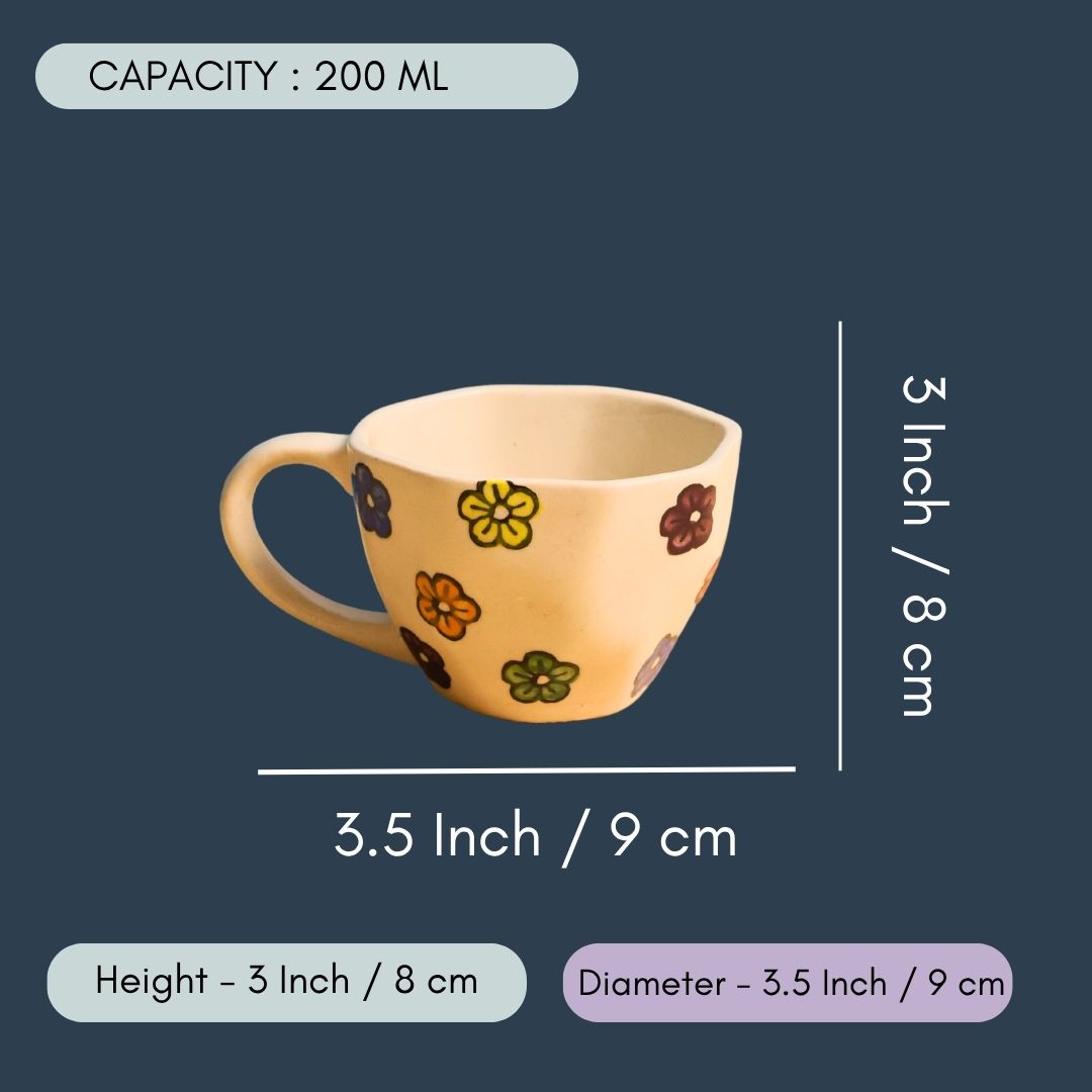 Back to School Flower Mug