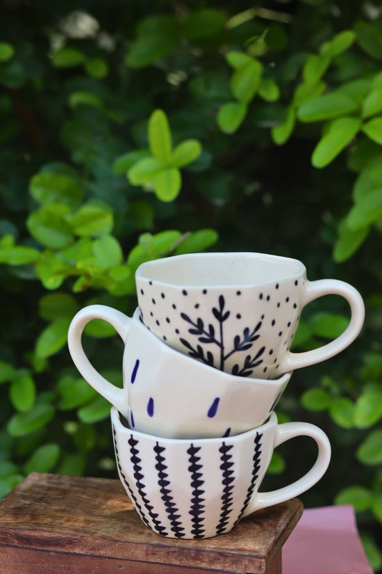 Set of 3 - Sunrise Sip Mugs with premium quality material