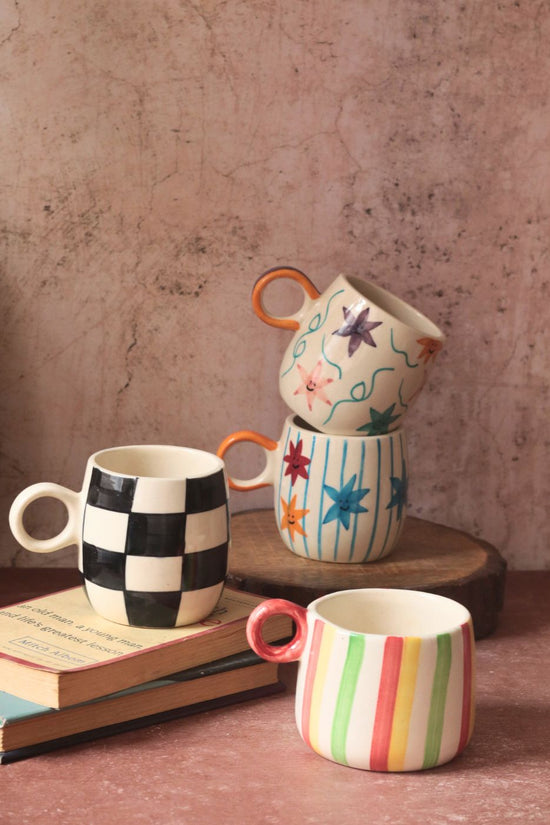 handcrafted mugs Buy 3, Get 4 Mugs (Cute Edition)