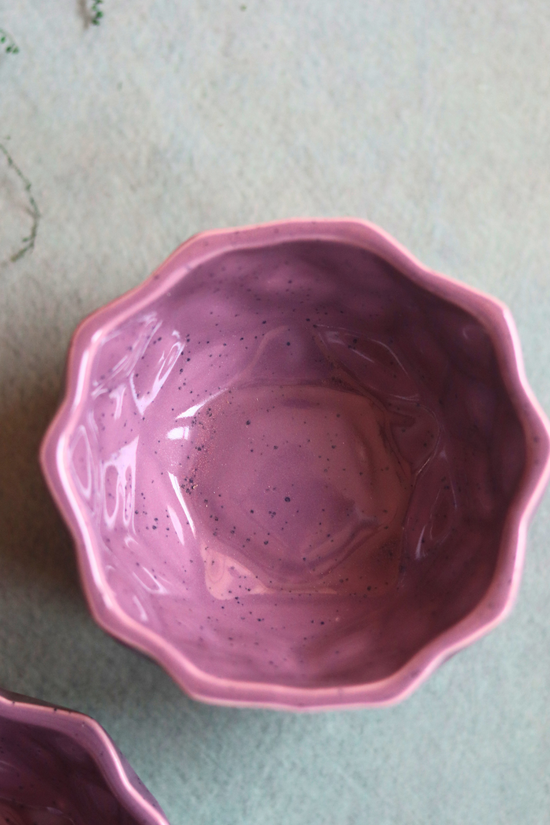 dinnerware, premium purple bowl