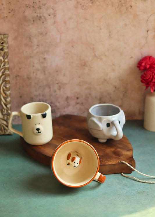 Set of 3 - Joy Sip Mugs with premium quality material