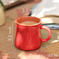 Red Etching Chai Cup