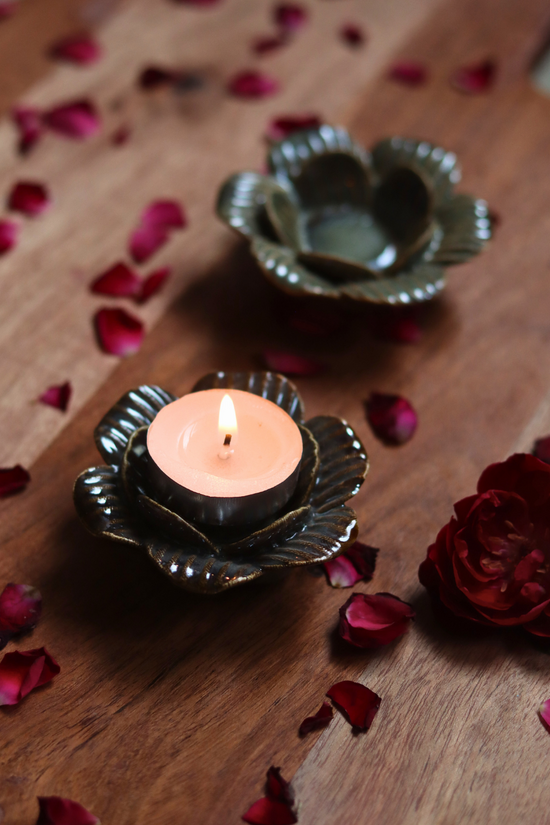 Sunflower Tea Light Holders