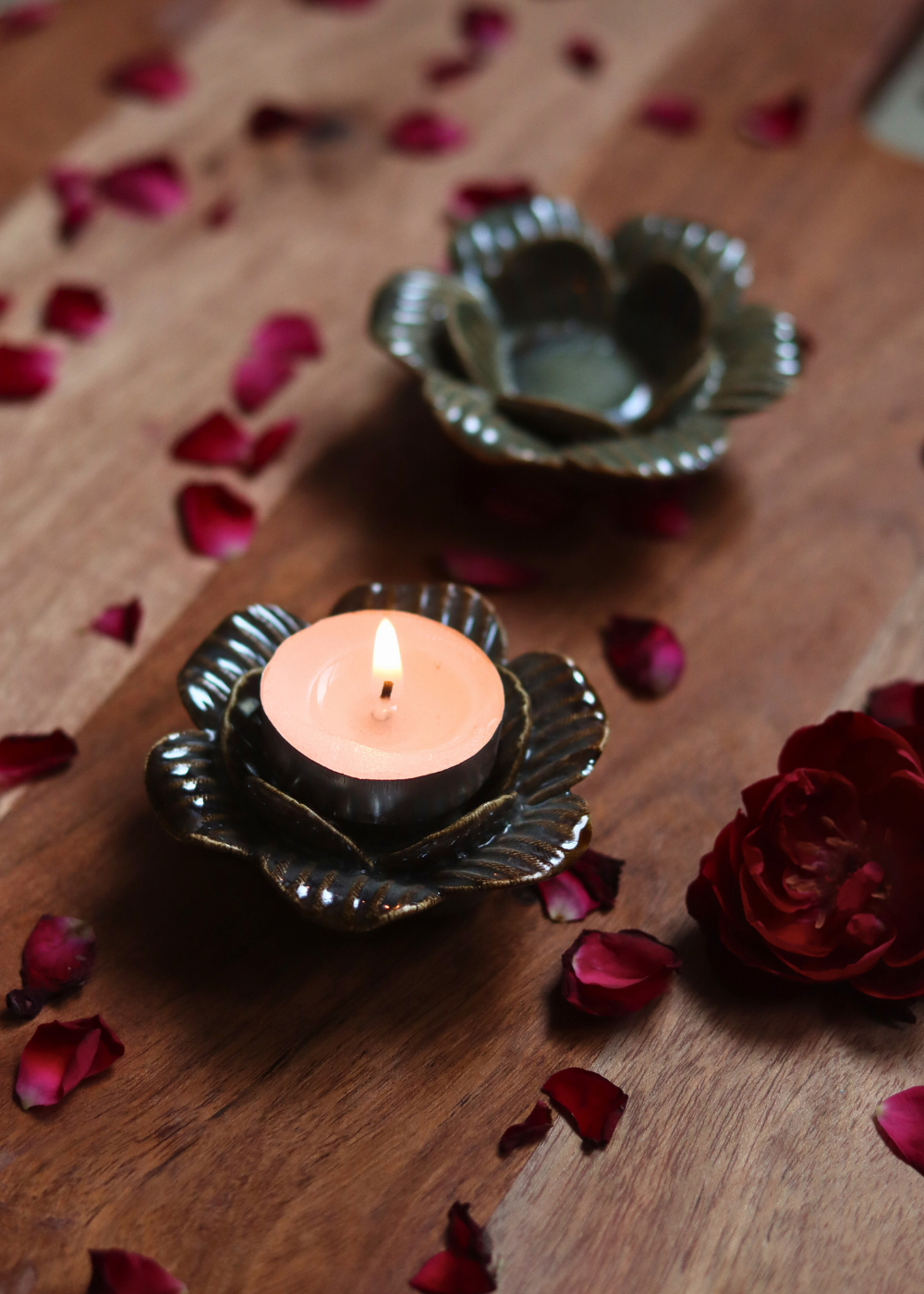 Sunflower Tea Light Holders