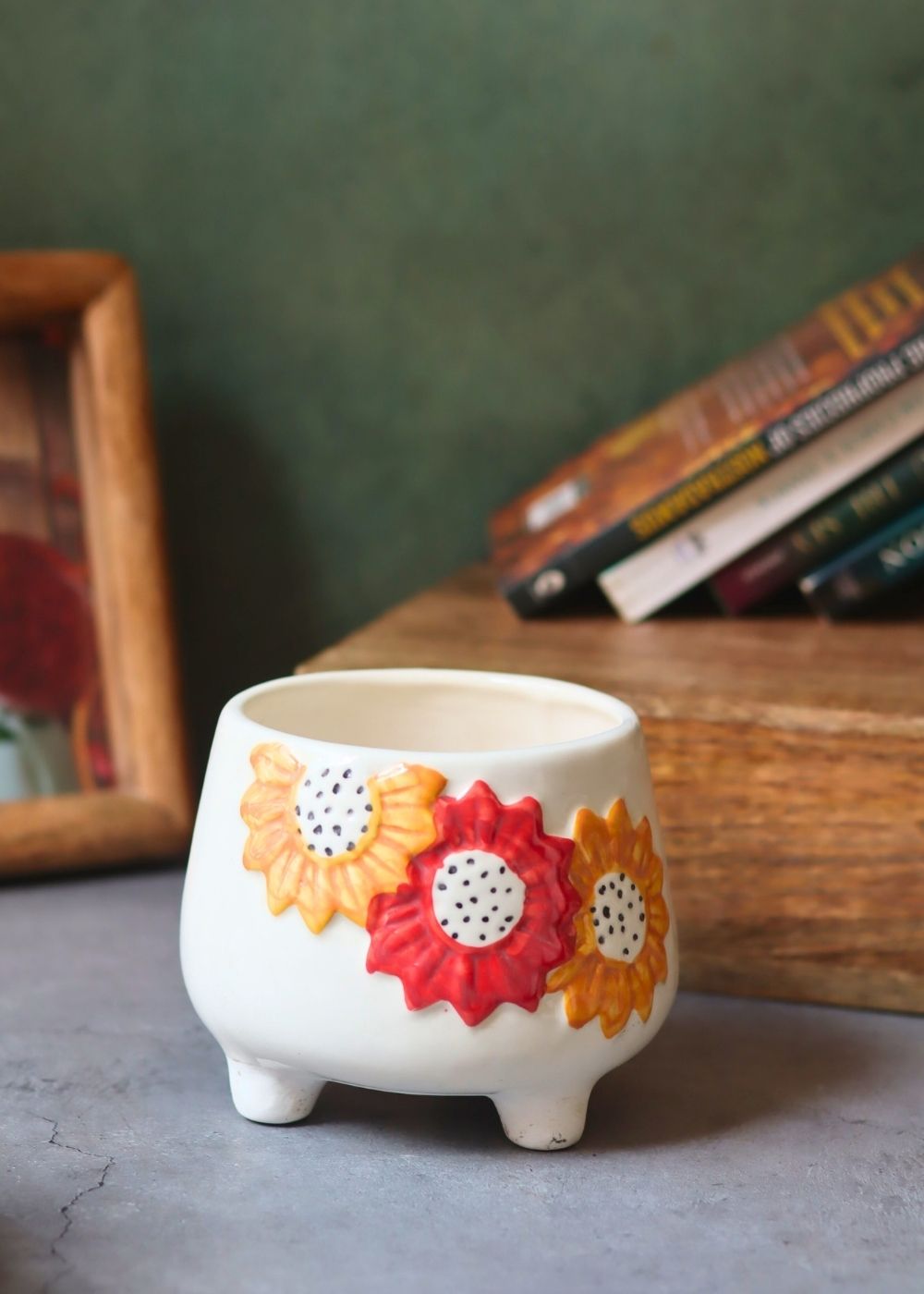 handmade Floral Bliss Planter