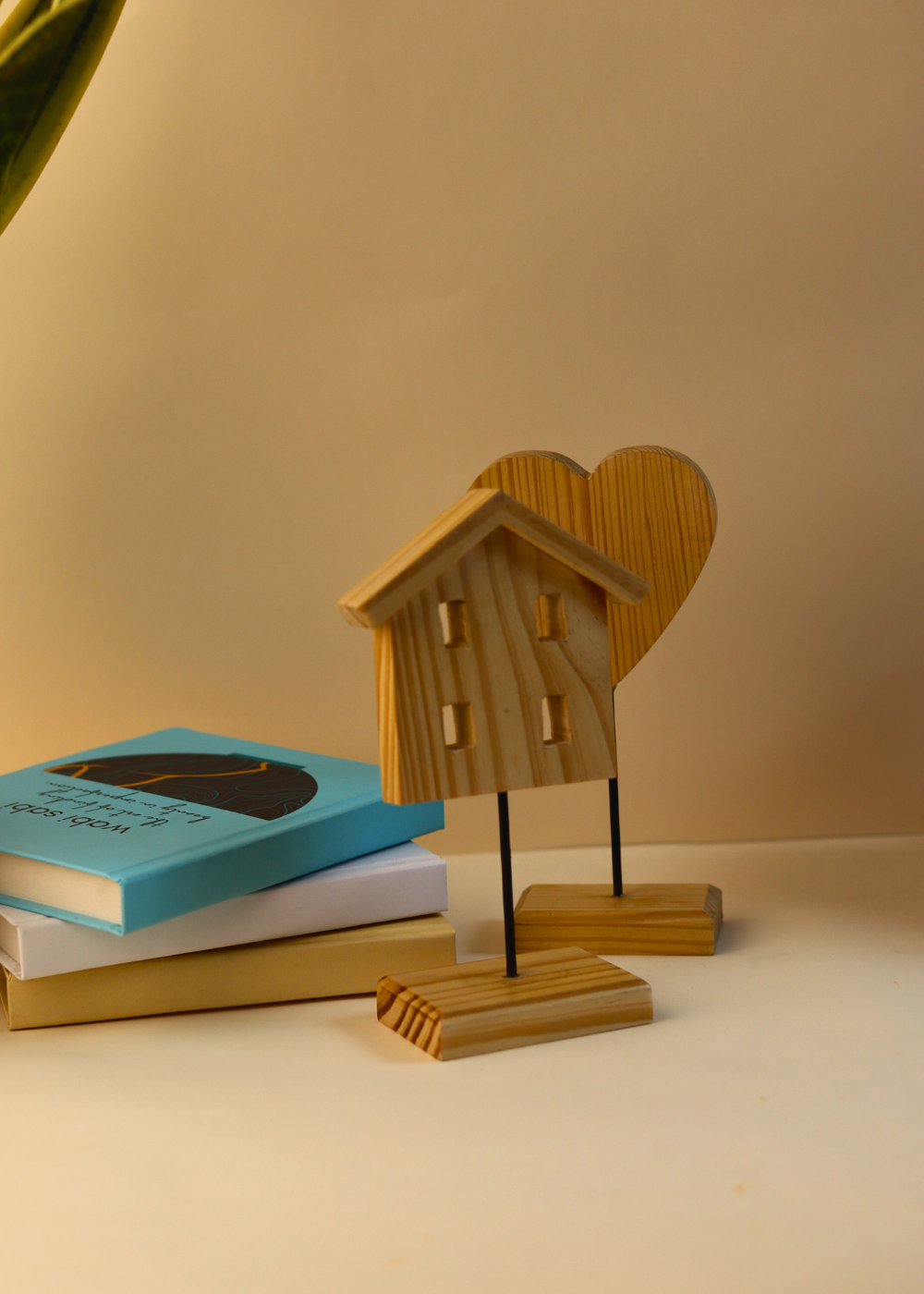 handmade wooden stand