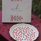 All Heart Plate in a Gift Box made by ceramic