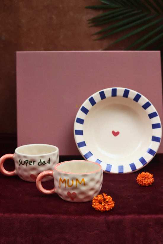 The Special Mum & Dad Luxe Gift Hamper handmade in india