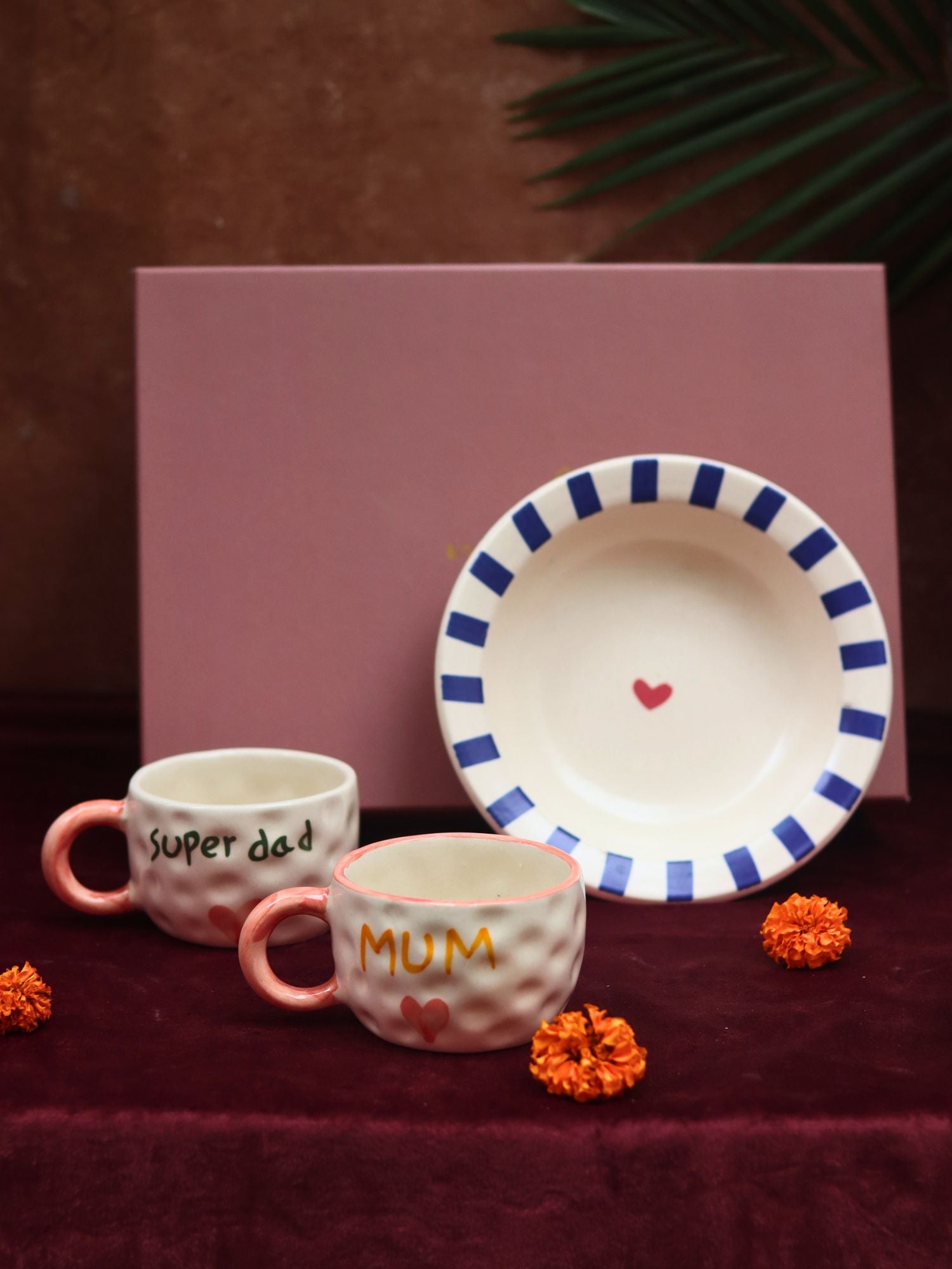 The Special Mum & Dad Luxe Gift Hamper handmade in india