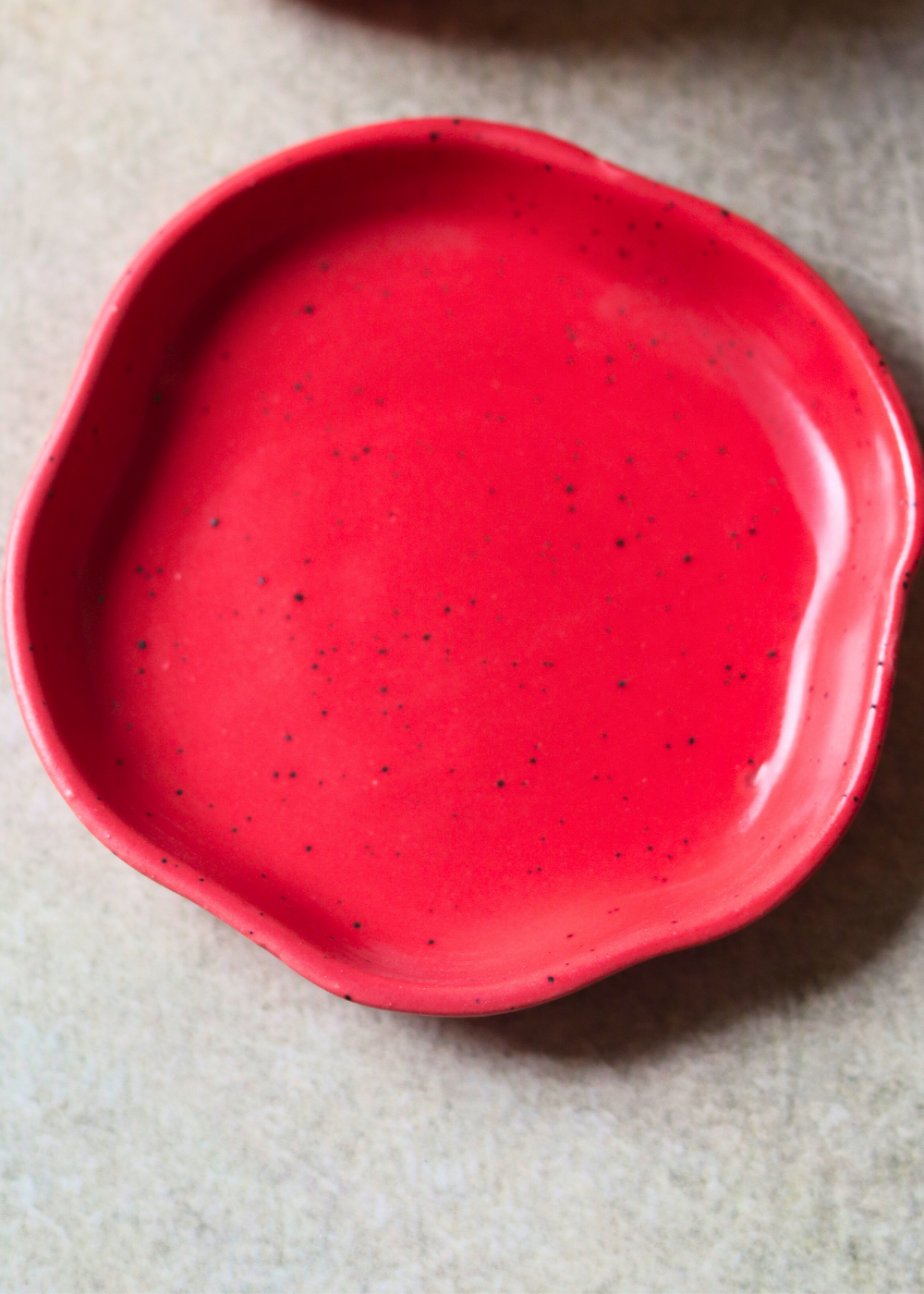 handmade dessert plate