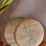 Serveware handmade ceramic all lines platters