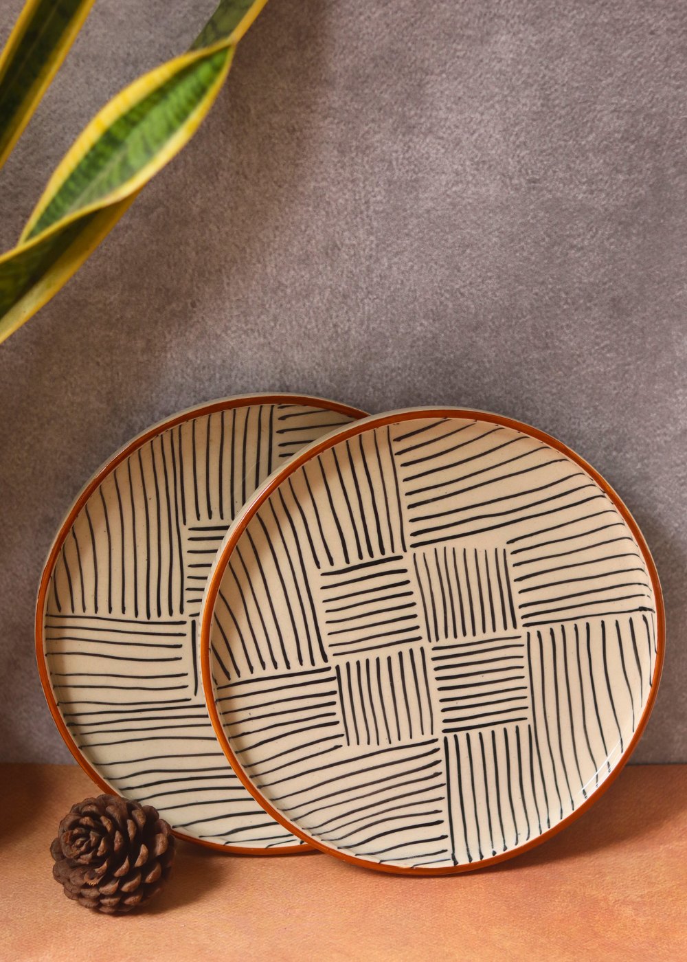 Serveware handmade ceramic all lines platters