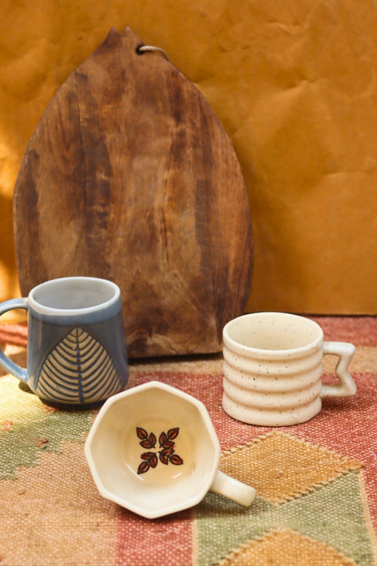 Set of 3 - Spring Sip Mugs combo made by ceramic
