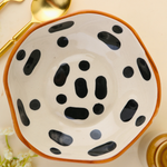 ceramic bowl with cutleries