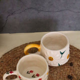 daisy & Tulip mugs handmade in india 