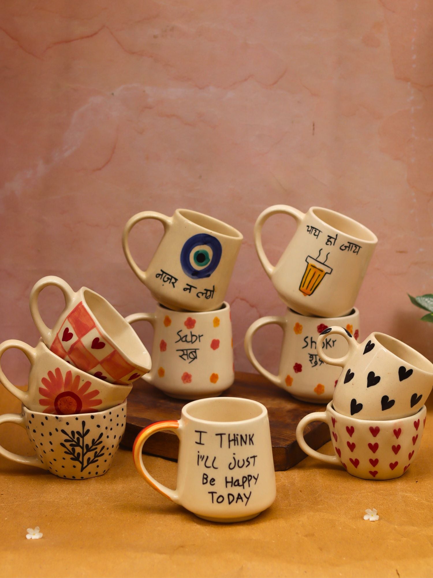 Set of 10 Classic Brew Mugs (for the price of 7) made by ceramic