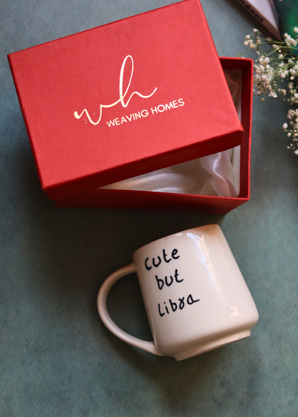 cute but libra mug with luxury gift box