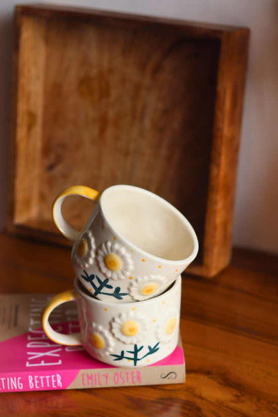 sunflower bloom mug with premium quality 