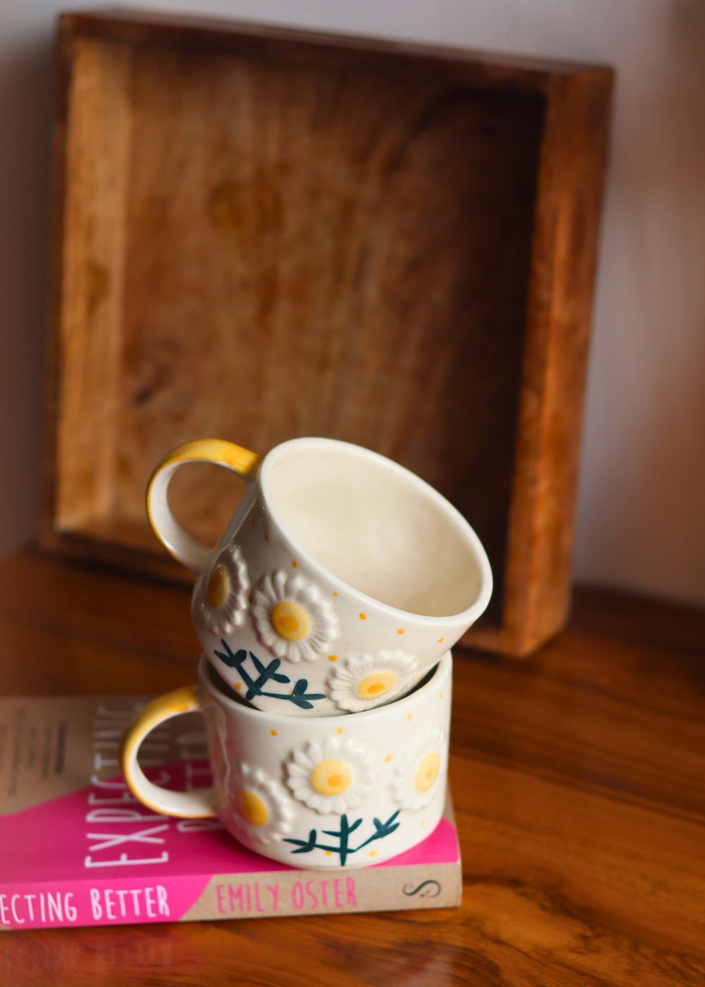 sunflower bloom mug with premium quality 