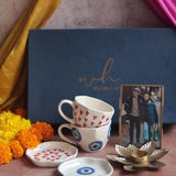 Set of 6 Blissful Combo (for the price of 5) Diwali Gift Box made by ceramic