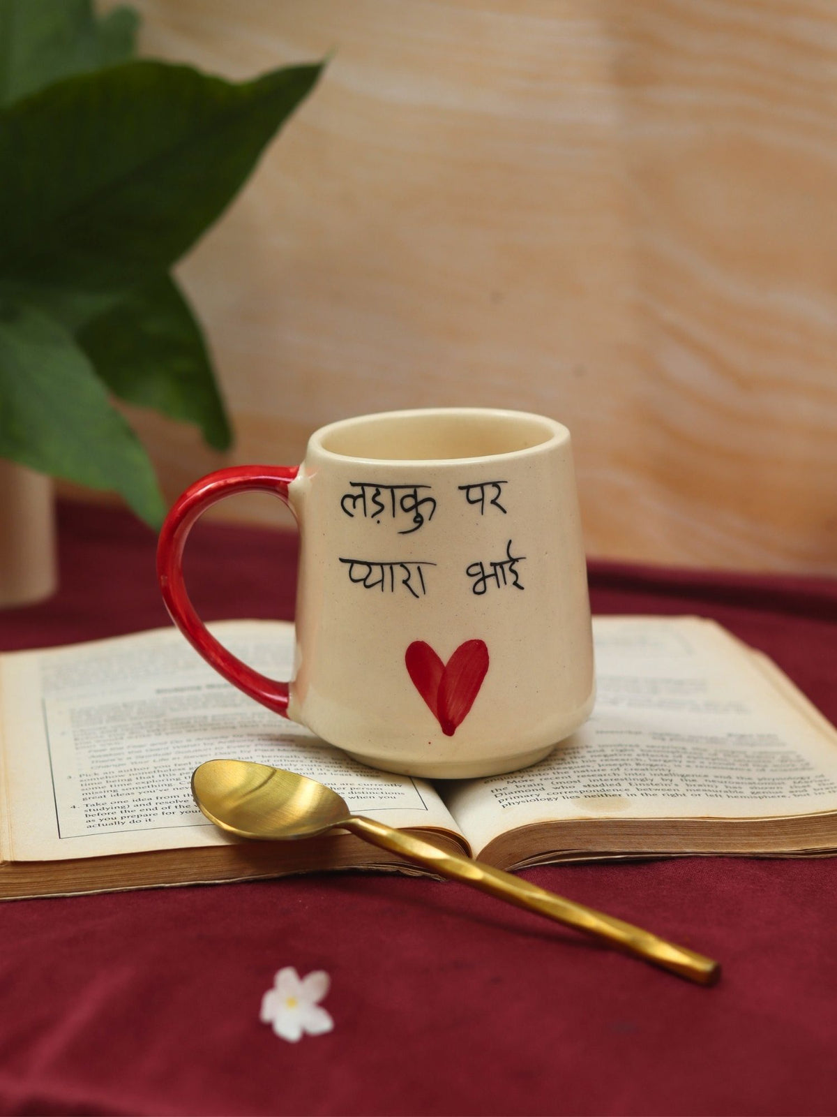 Ladaku Par Pyara Bhai Mug handmade in India
