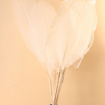 Dried natural bunch with blue vase