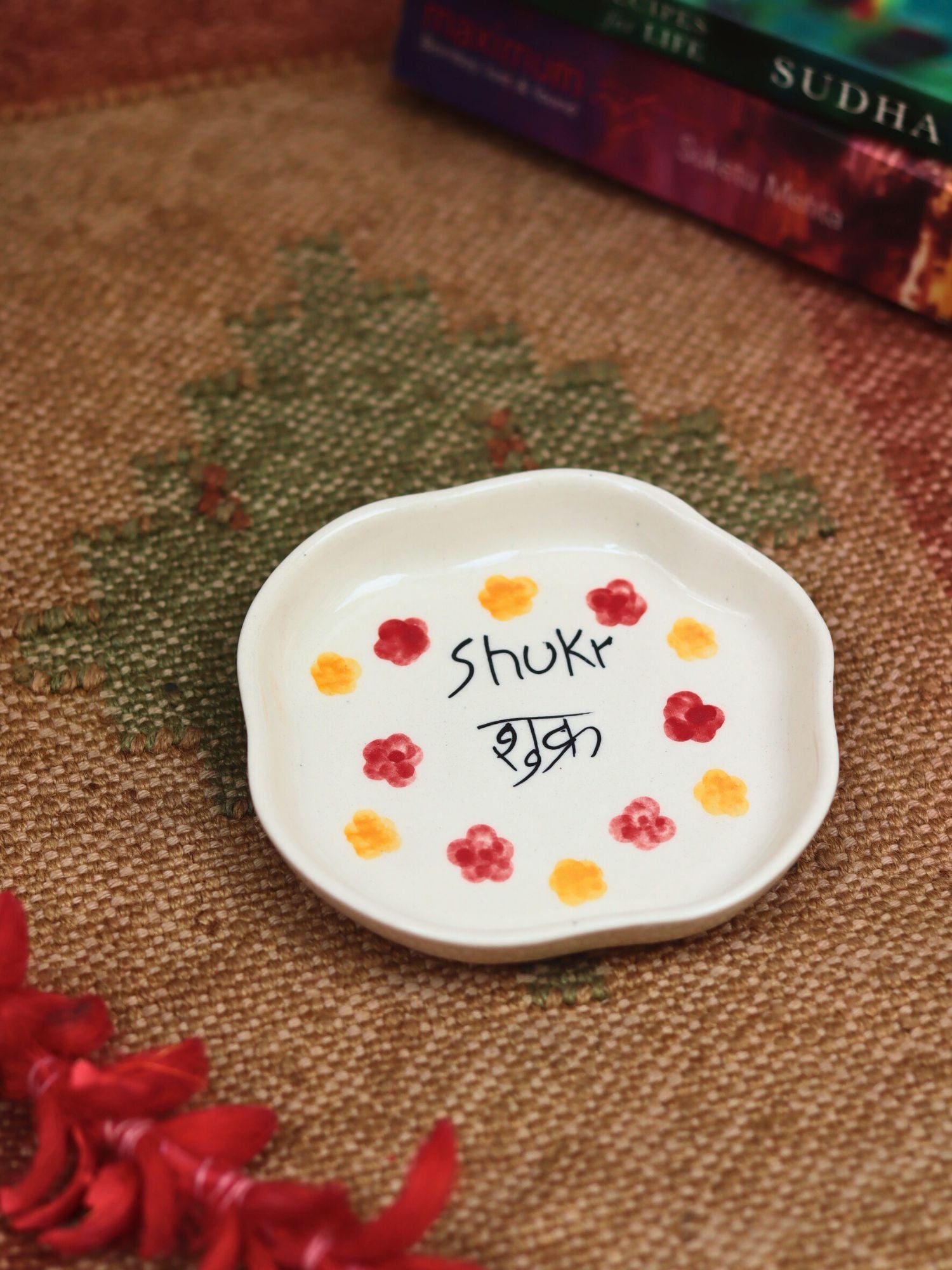 Shukr Handmade Dessert Plate microwave safe