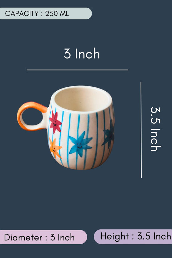 Star Cuddle Mug with Size & Measurement