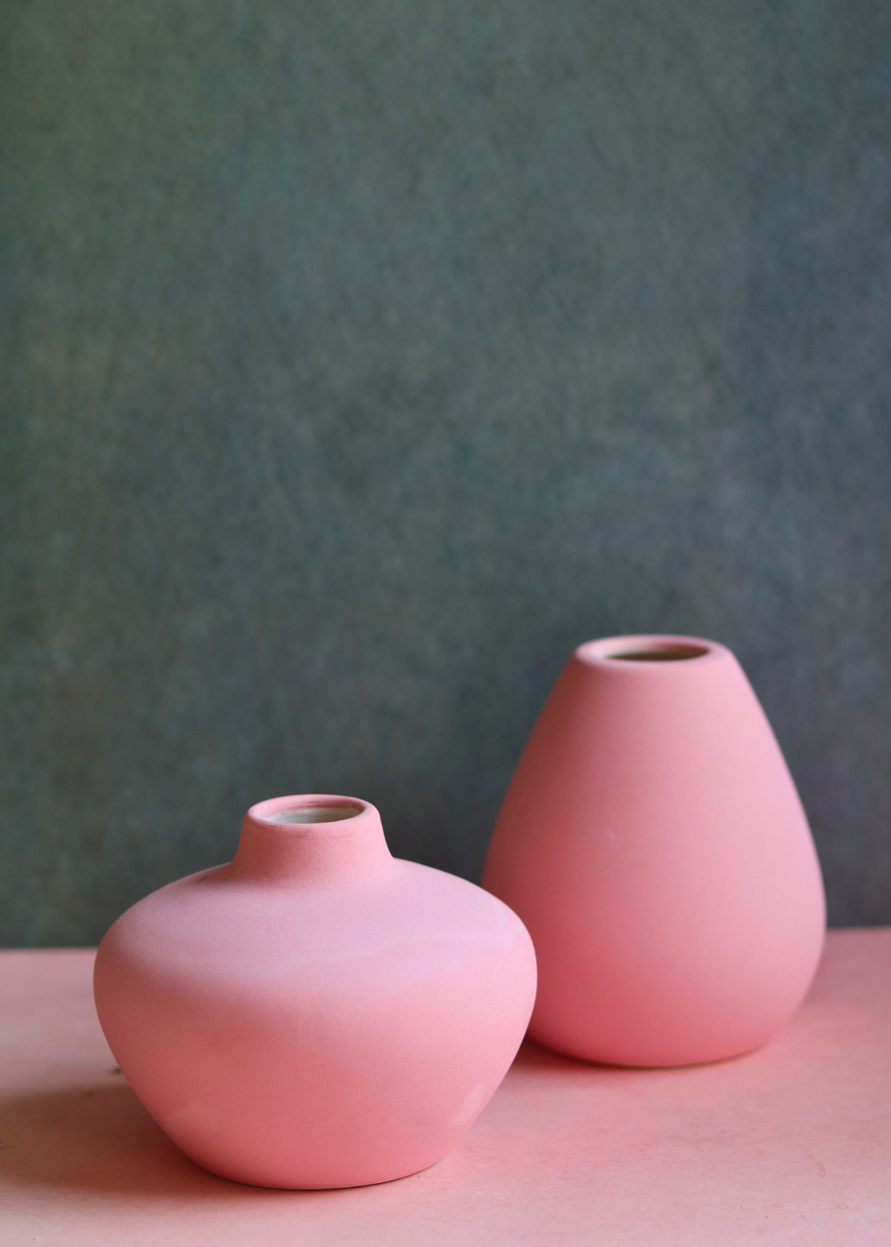 esoteric pink vase handmade in india 