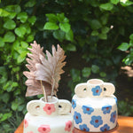 Floral Print Ceramic Vases with premium quality material