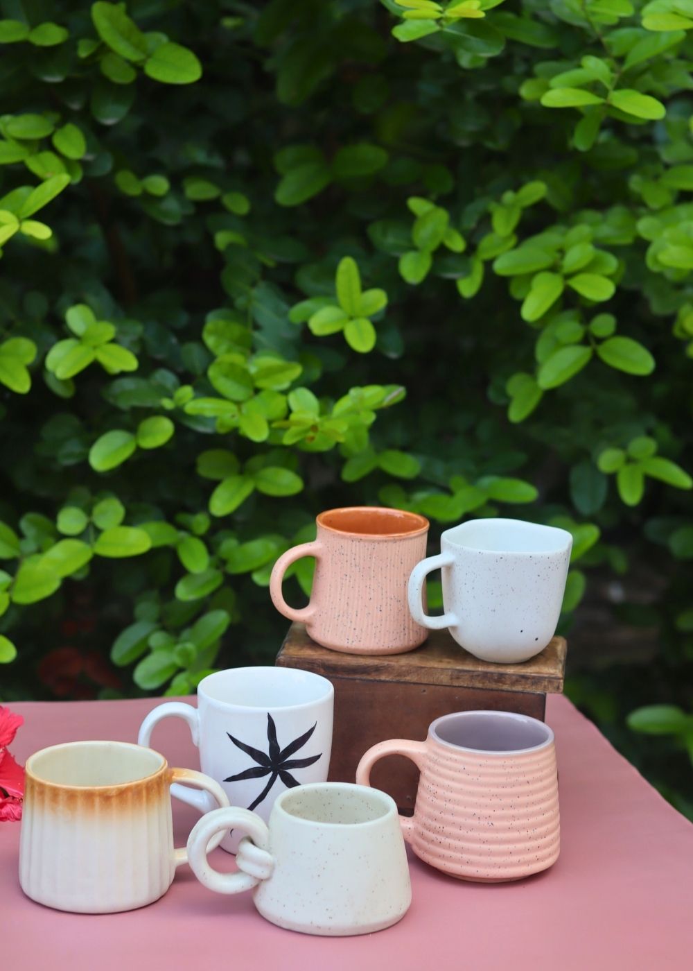 Set of 6 Melody of sip Mugs (for the price of 5) with premium quality material