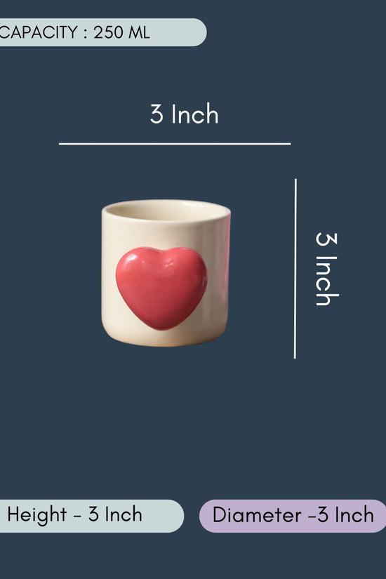 Red Heartbeat Coffee Mug
