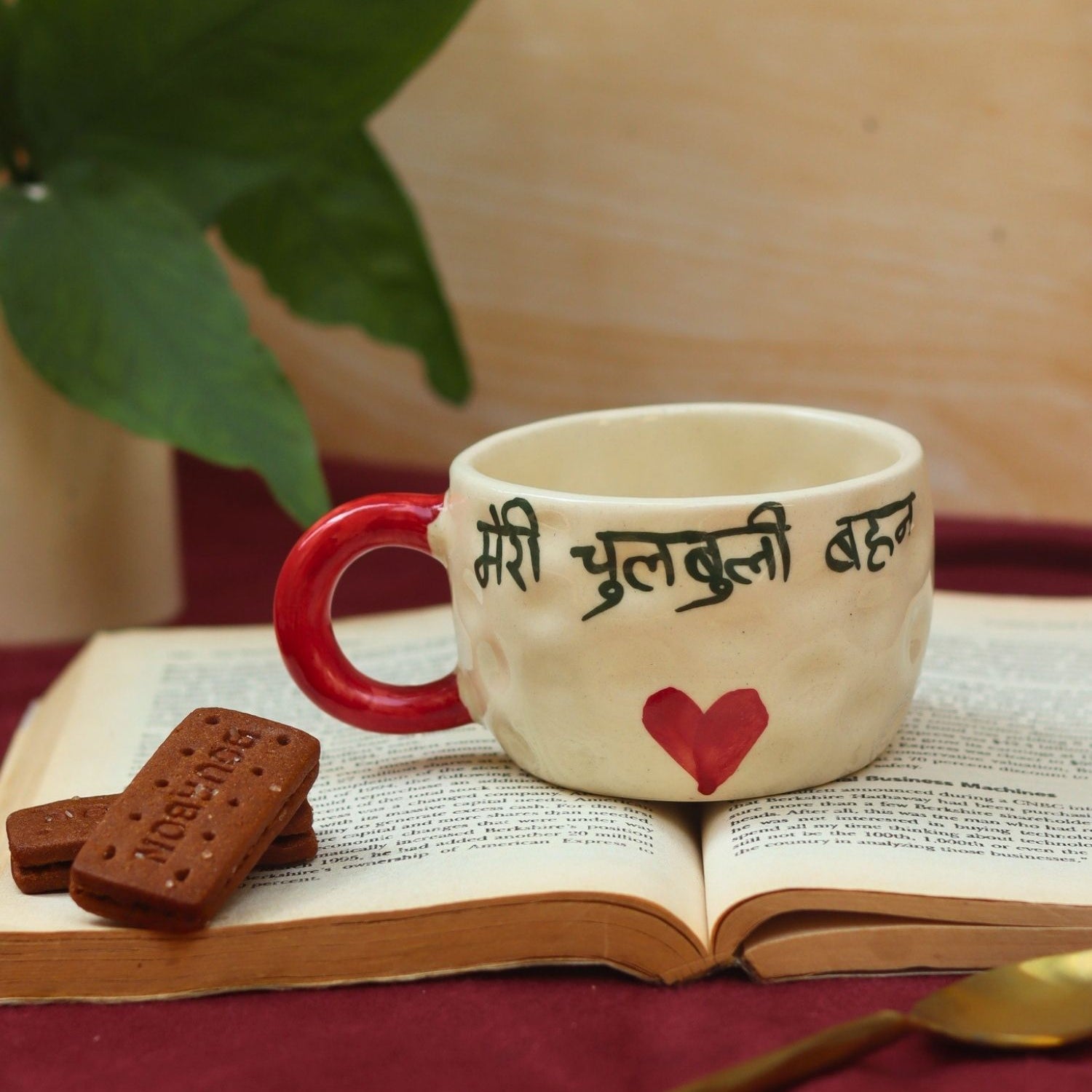 Meri Chulbuli Bahan Mug handmade in India