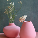 esoteric pink vase set of two combo