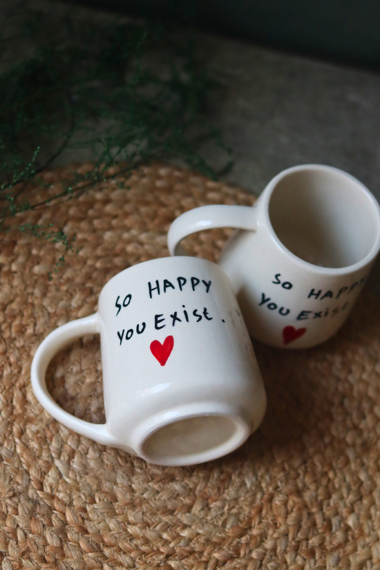 Two So Happy You Exist Coffee Mug 