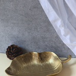 Handmade gold leaf bowl for snacks