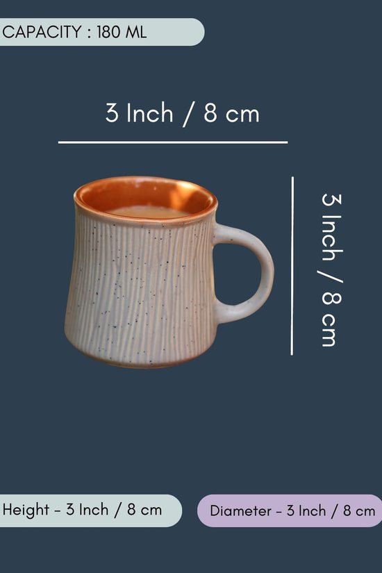 Olive Etching Chai Cup