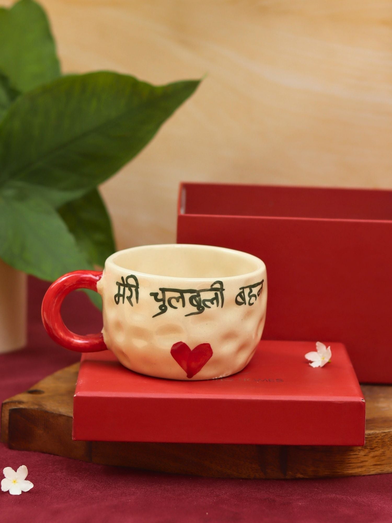 Handmade lead free Meri Chulbuli Mug in a Gift Box