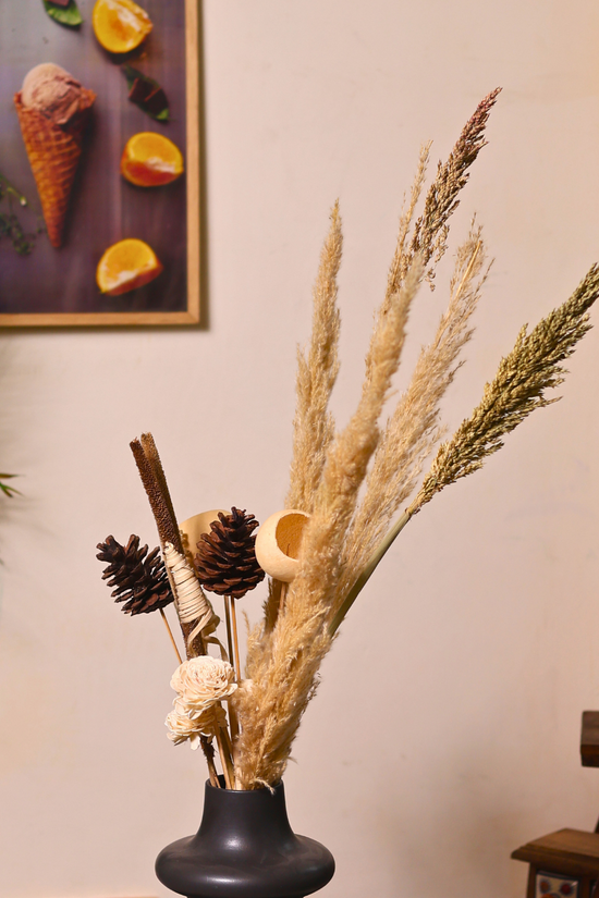 Perfect for home decor flower bunches with vase