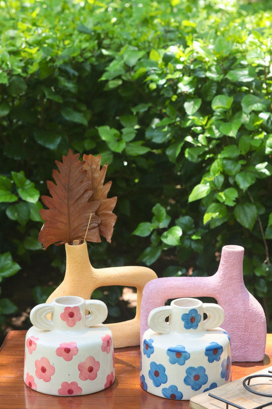handmade Square & Floral Vases