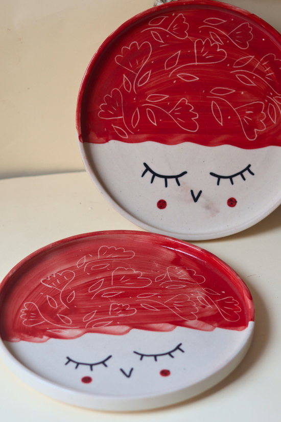 Red Tweety Platter