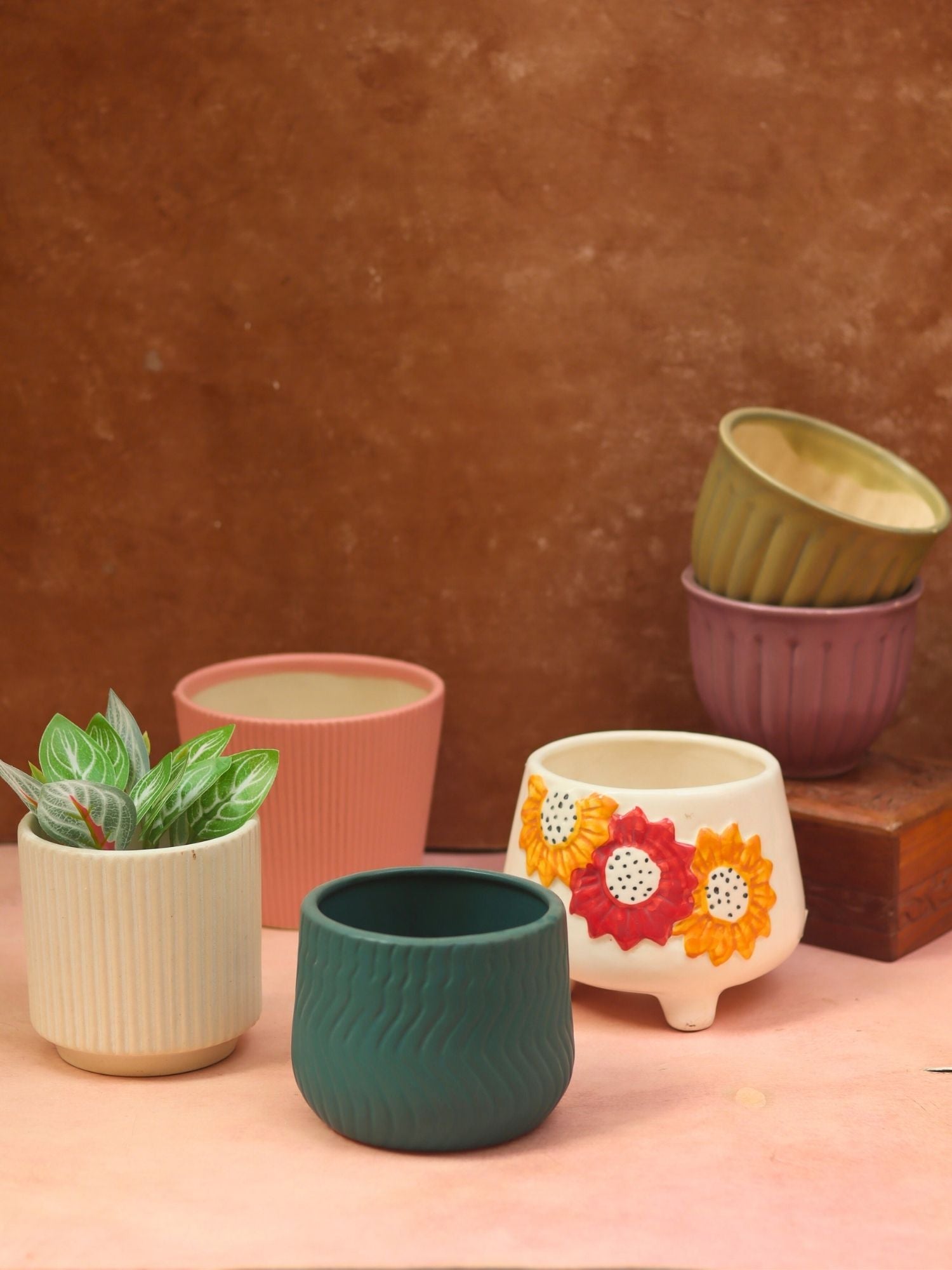Set of 6 Bloom & Grow Planters (for the price of 5)