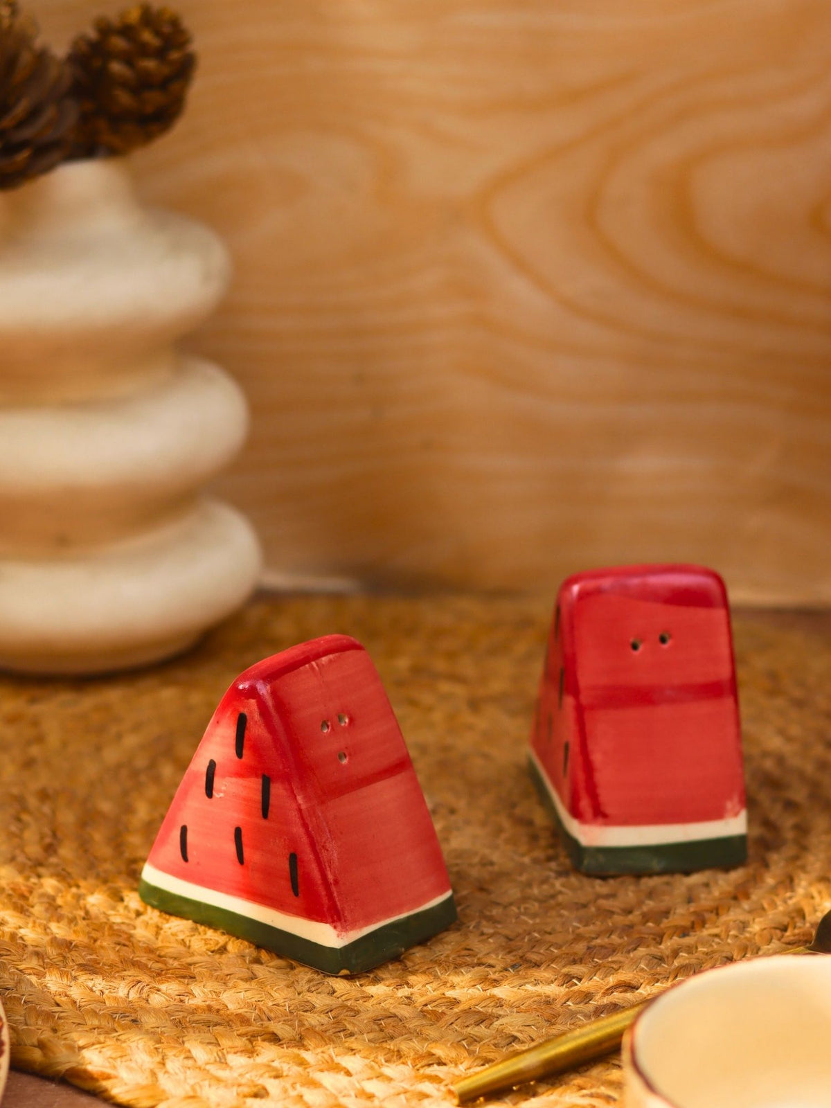 Watermelon Salt & Pepper Shakers with premium quality material