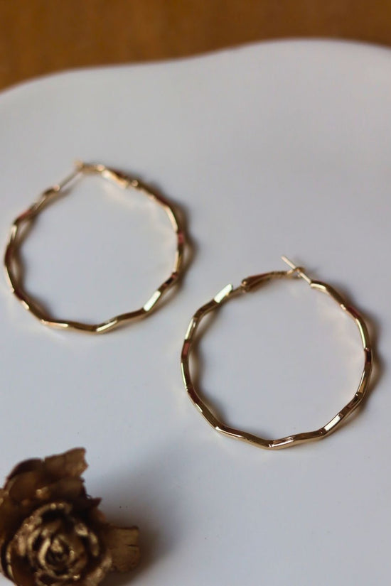Waterproof Twisted Hoops