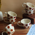 Anar Mugs - Set of 6 made by ceramic