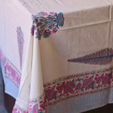 white table cloth
